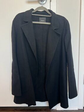 Theory Black Short Wool Blazer Jacket